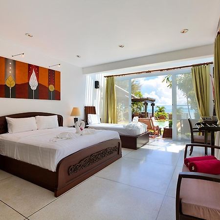 Emerald Sands - Beach Front 4 Bed Pool Villa Ko Samui Pokoj fotografie