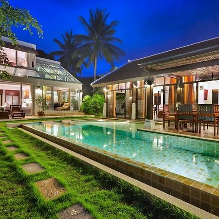 Emerald Sands - Beach Front 4 Bed Pool Villa Ko Samui Exteriér fotografie