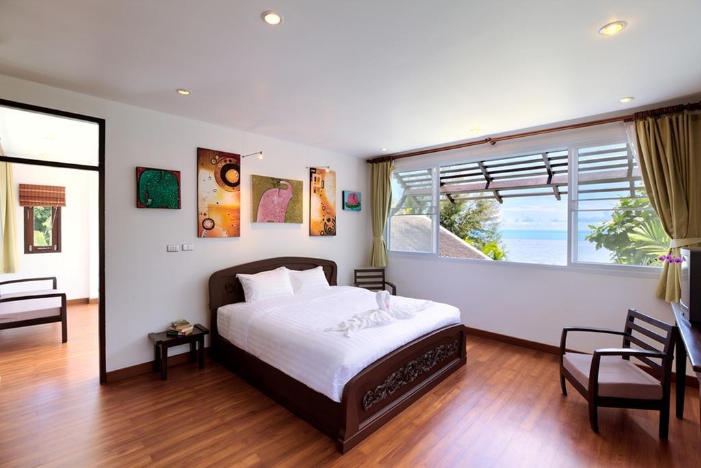 Emerald Sands - Beach Front 4 Bed Pool Villa Ko Samui Pokoj fotografie