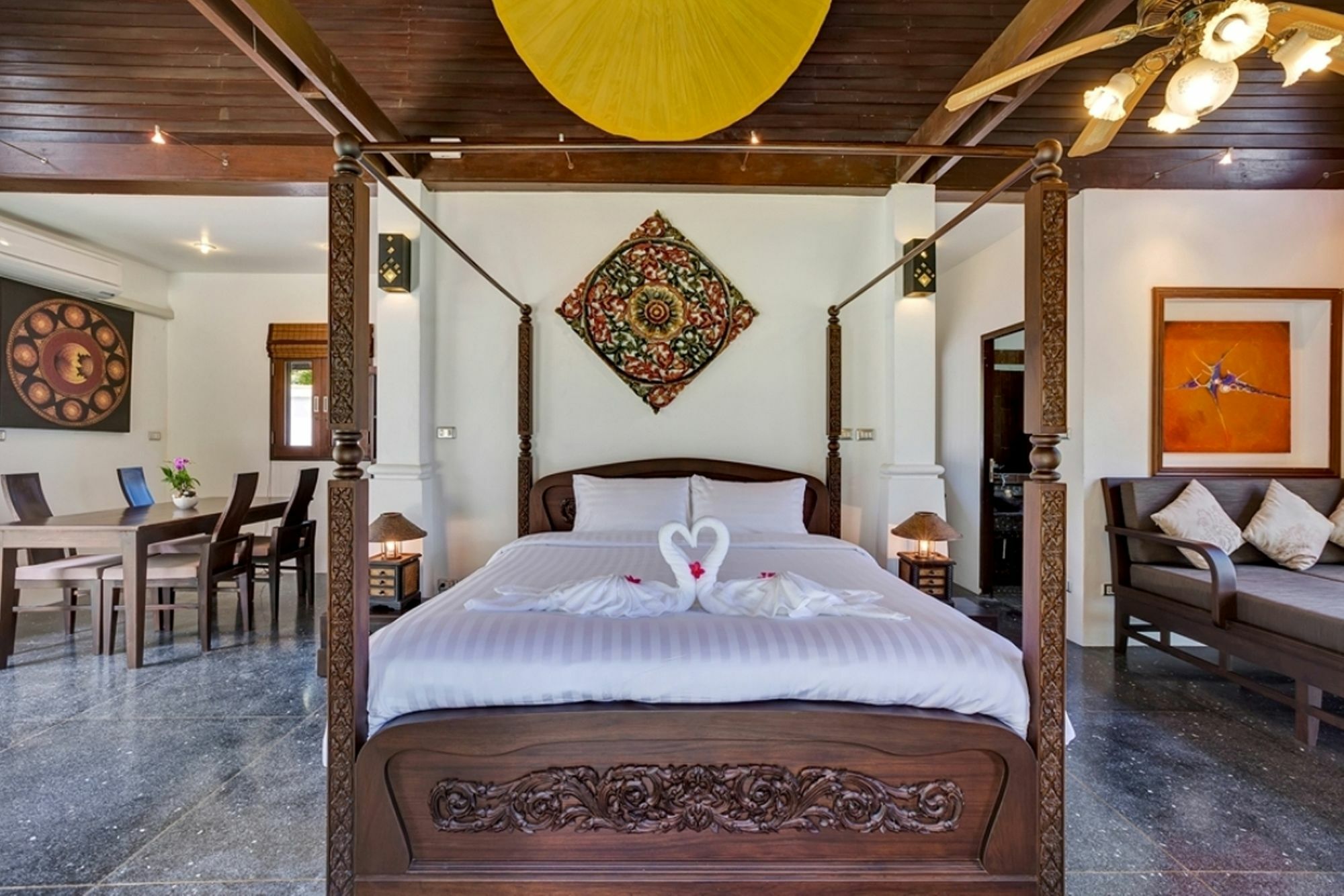 Emerald Sands - Beach Front 4 Bed Pool Villa Ko Samui Exteriér fotografie